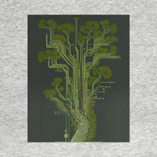 Nature Circuit Board (23) T-Shirt